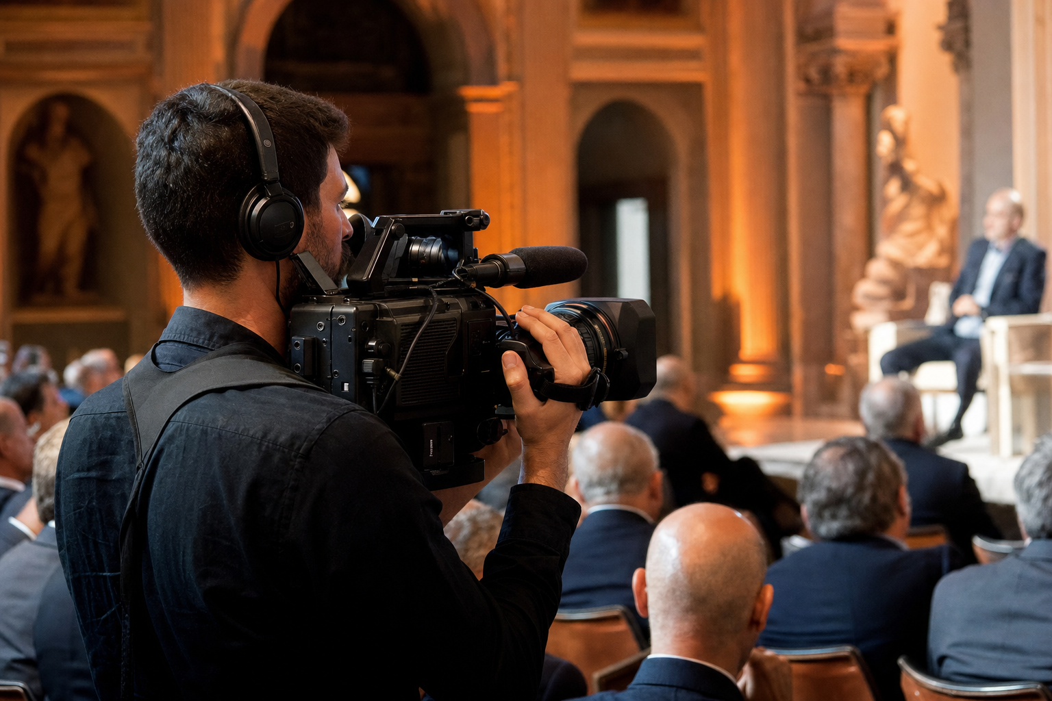 Anteprima camera 2: ripresa di un evento dal vivo
