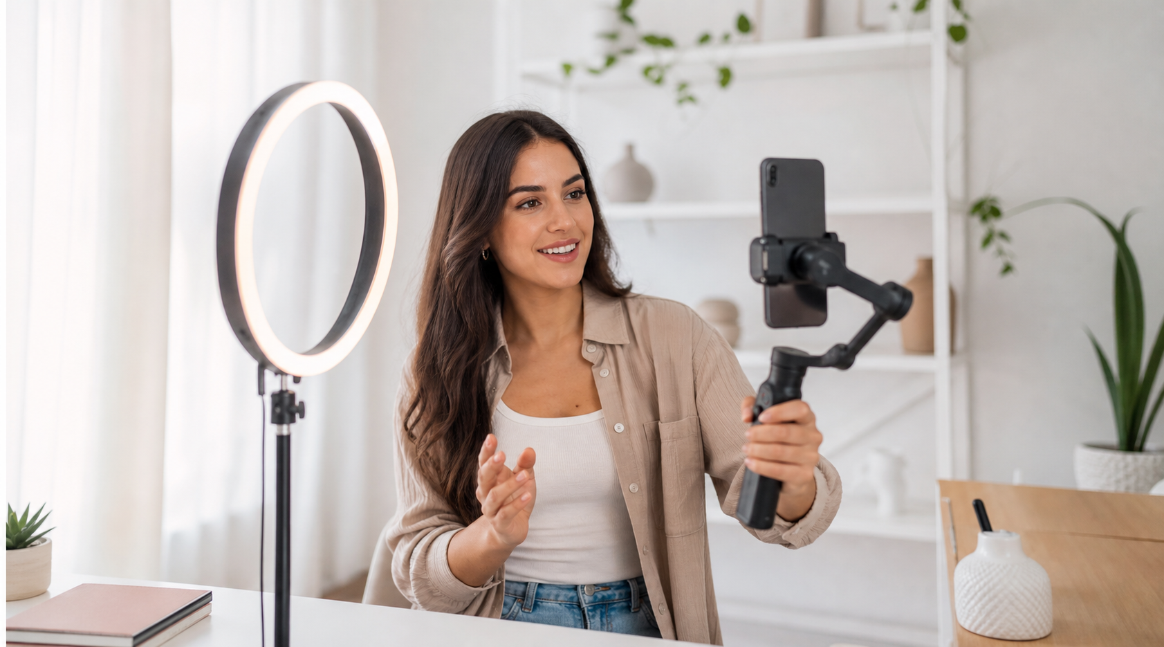 Anteprima camera 6: ripresa di contenuti social